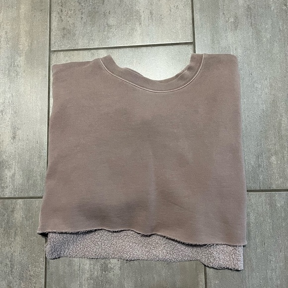 Mauve Cropped Sweater from Aritzia - Picture 3 of 3